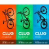 Wieszak na rower CLUG Roadie S 23-32mm