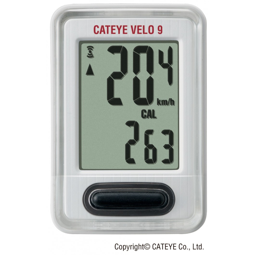 Licznik rowerowy Cateye Velo 9 CC-VL820 9 funkcji