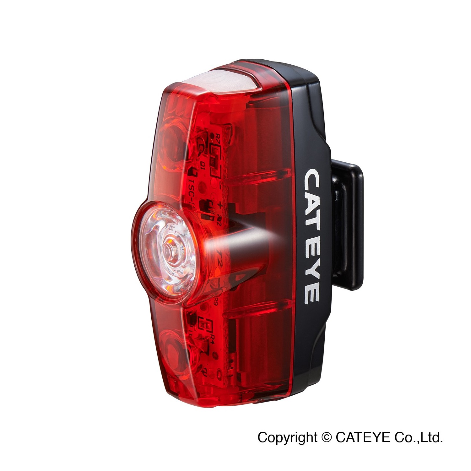 Zestaw Cateye lampka Rapid Mini + uchwyt Clip C-2