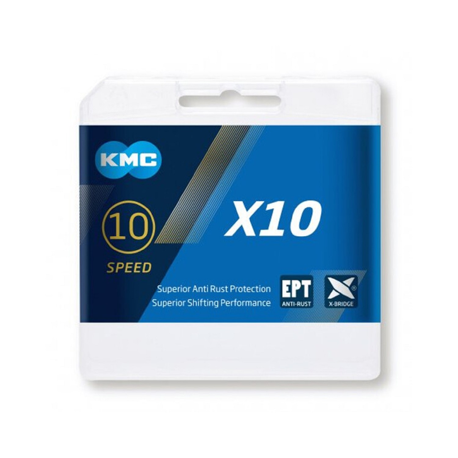 Łańcuch KMC X10 EPT 1/2 "X 11/128" 114 ogniw antykorozyjny