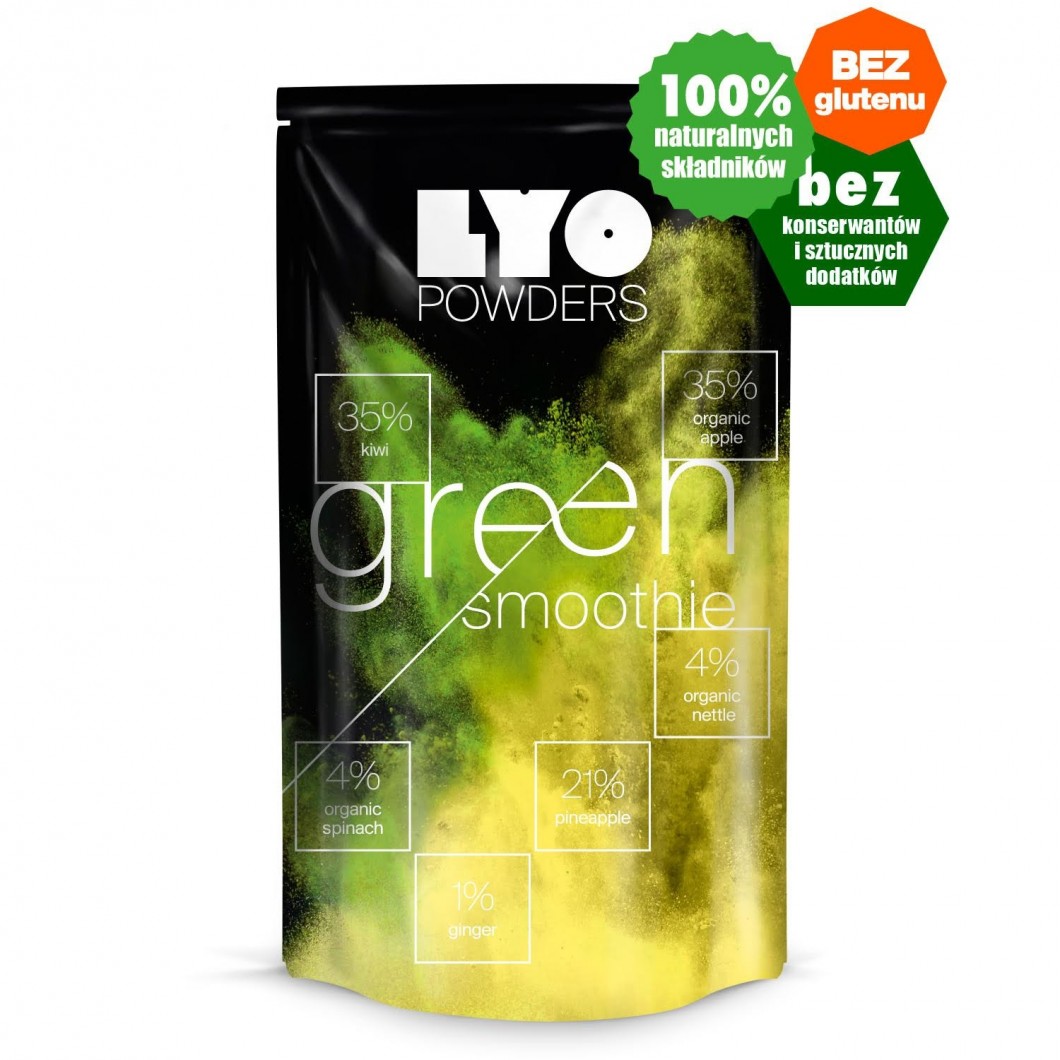 Liofilizowane green smoothie - 42 g (450 ml) Lyofood