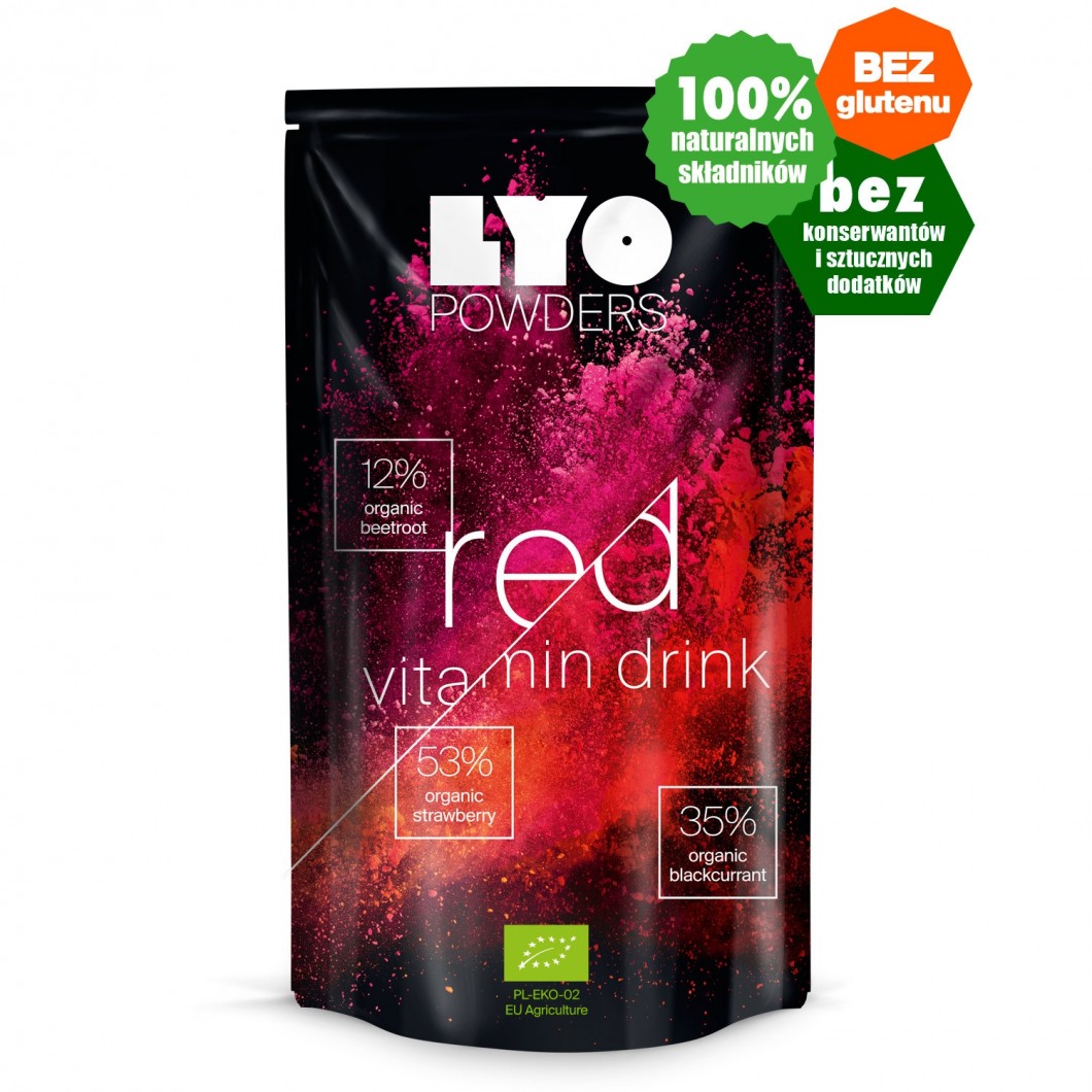 Liofilizowany eko red vitamin drink 51 g (550 ml) Lyofood
